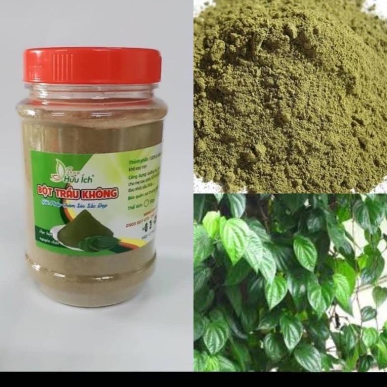 500gr Bột Lá Trầu Không  nguyên chất handmade