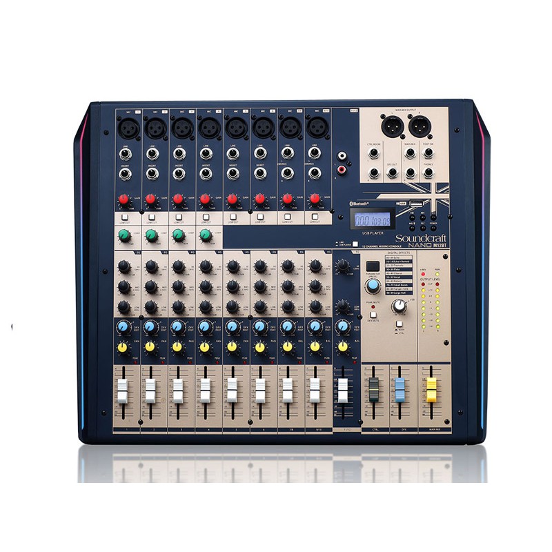 Bàn mixer Soundcraft Nano M12BT chính hãng-dùng cho show sự kiện