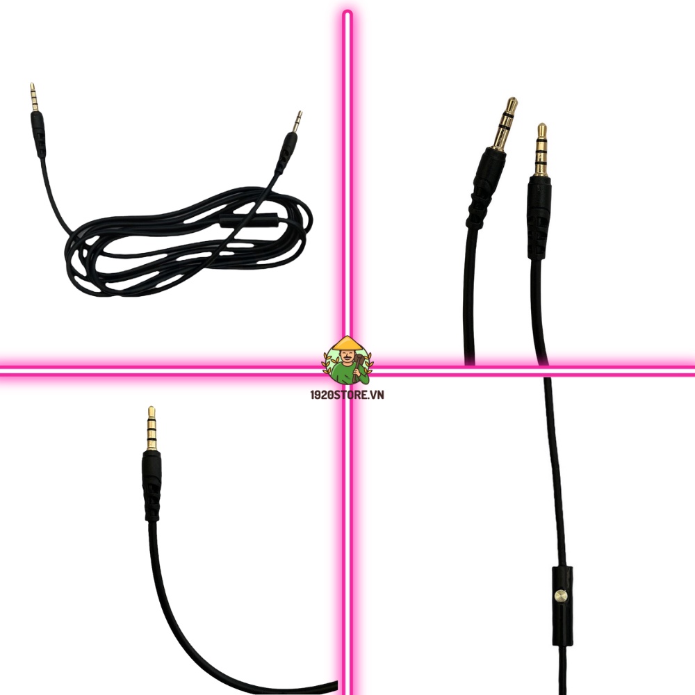 Cáp 3.5mm HAVIT Tích Hợp Micro, 1.5m, Tương Thích Headphone Sử Dụng Cổng 3.5mm - Chính Hãng BH12T