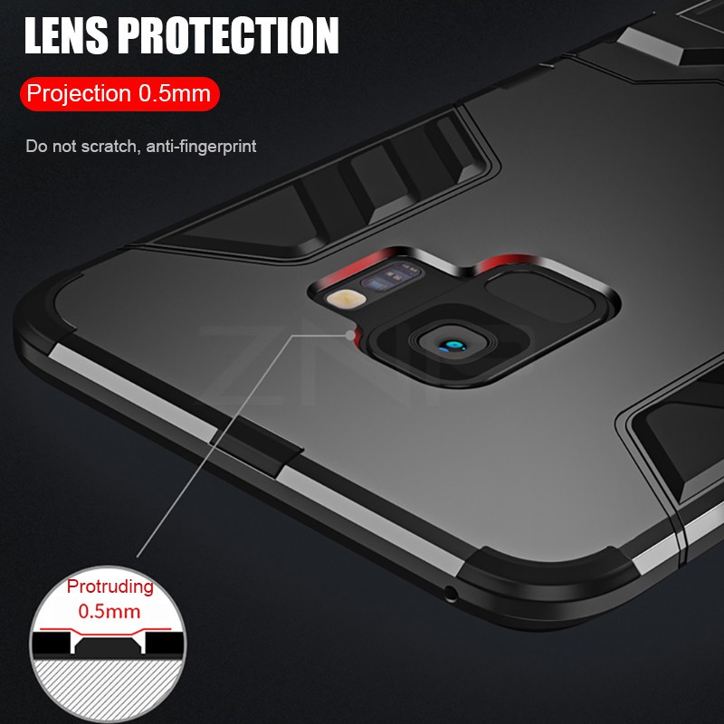 Premium Shockproof Phone Case Protective Armor Case For Samsung Galaxy S7 Edge S8 S9 S10 PLUS Note 8 9 10