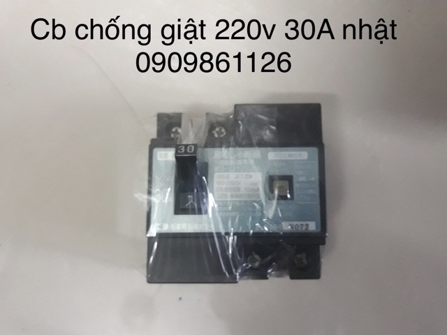 Cb chống giật 30A 220V nhật