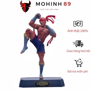 Mô hình nhân vật LOL Lee Sin trong game Liên Minh Huyền Thoại 18cm bằng PVC