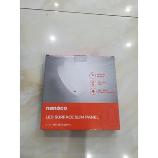 Đèn LED Panel ốp trần nổi tròn NANOCO 12w,18W,24w