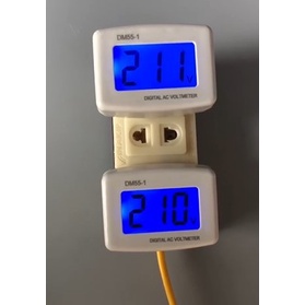 Đồng Hồ Đo Điện Áp Phích Cắm MÀN HÌNH LCD Đồng hồ vôn kế AC 80-300 V | dienmaybaonam |