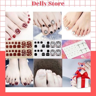 Miếng Dán Móng Chân Sticker Nails mẫu mới