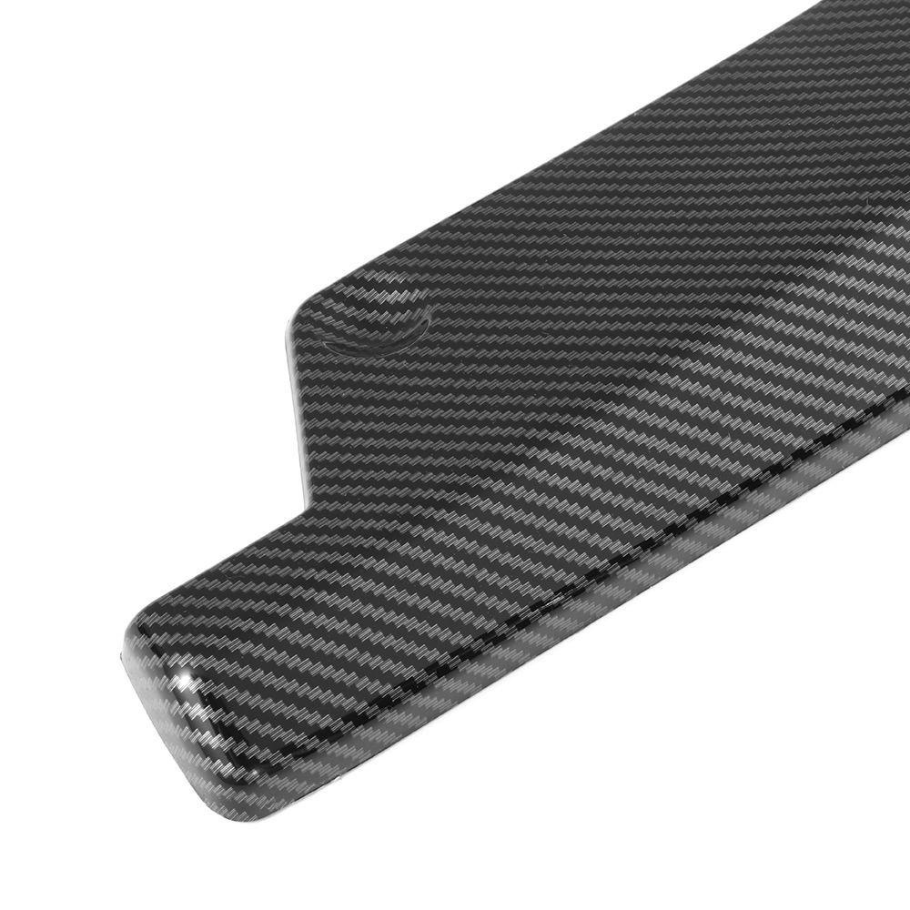 2 Phụ Kiện Tấm Cản Sau Xe Hơi Màu Đen SHOUKEY