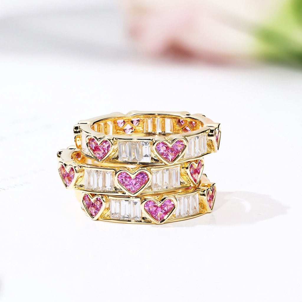 Nhẫn Đeo Tay Đính Đá Lấp Lánh Cho Nữ