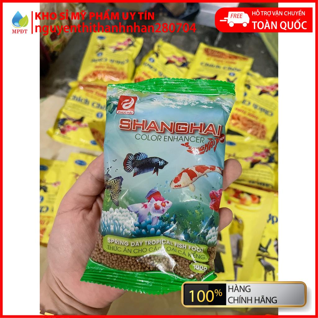 Cám cho cá cảnh, các loại cá SHANGHAI- 100gr