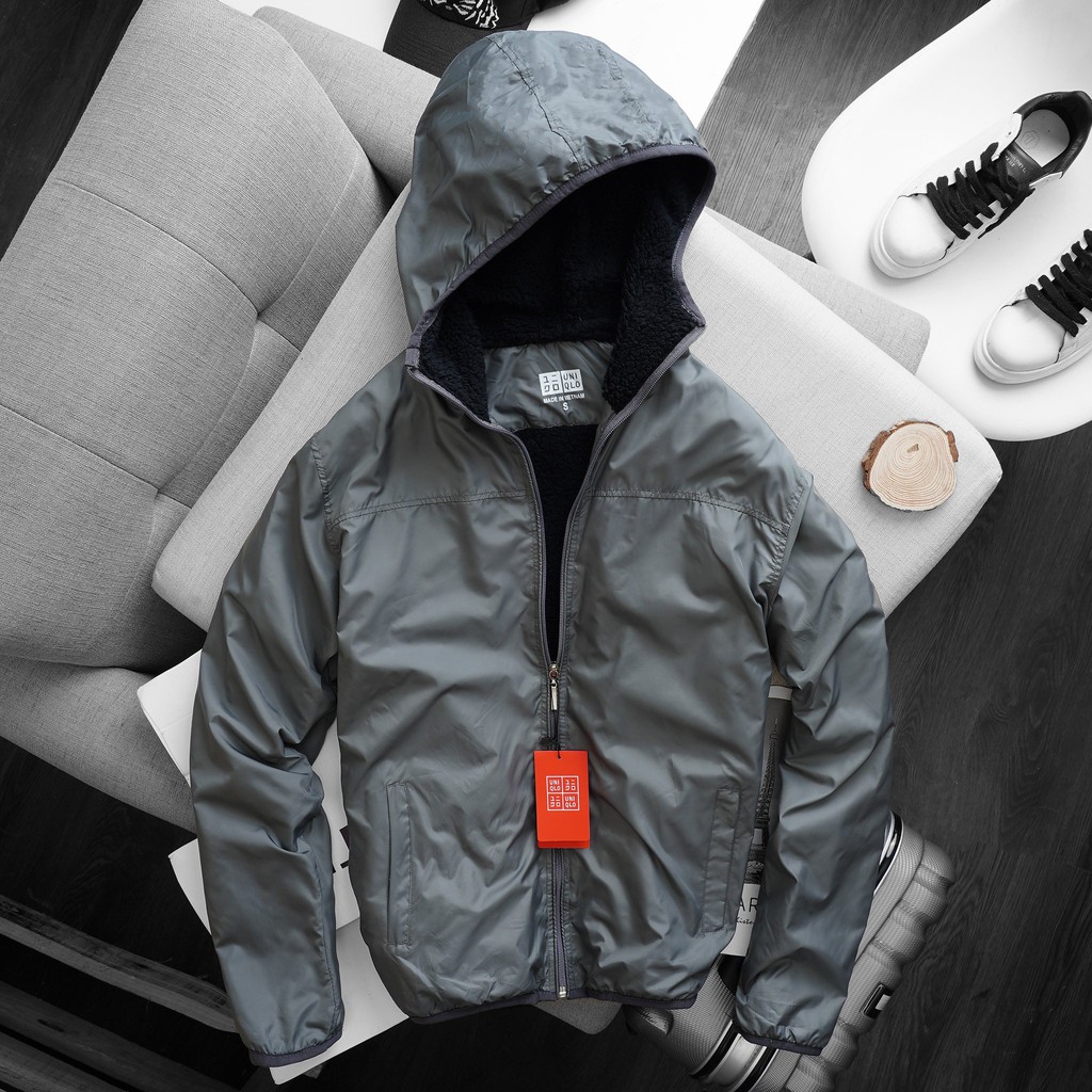 [GIÁ TẬN GỐC] Áo lông cừu 💚XUẤT XỊN💚 UNIQLO khoác gió chống nước, chống nhăn | BigBuy360 - bigbuy360.vn