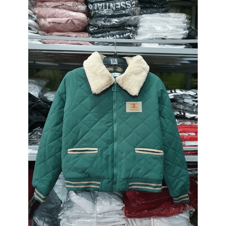 Áo Khoác Phao Nữ Lót Lông Siêu Ấm MS89  - ĐĂNG QUANG FASHION