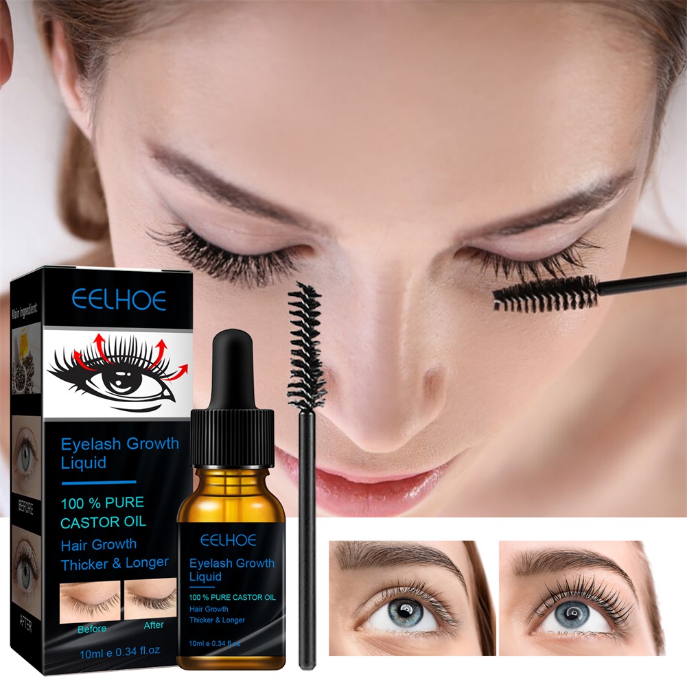 Chứng Khoán sẵn sàng tăng trưởng Lông Mi Mascara Mảnh Mai lọn tóc tự nhiên dày giữ ẩm Lotion COD