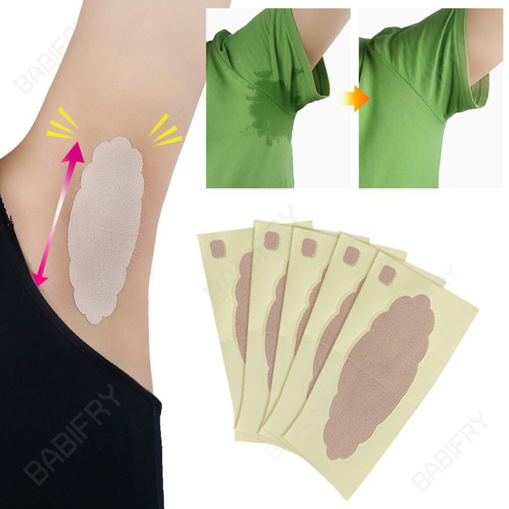 Túi 10 miếng dán thấm mồ hôi dưới cánh tay ngăn mùi cho nữ