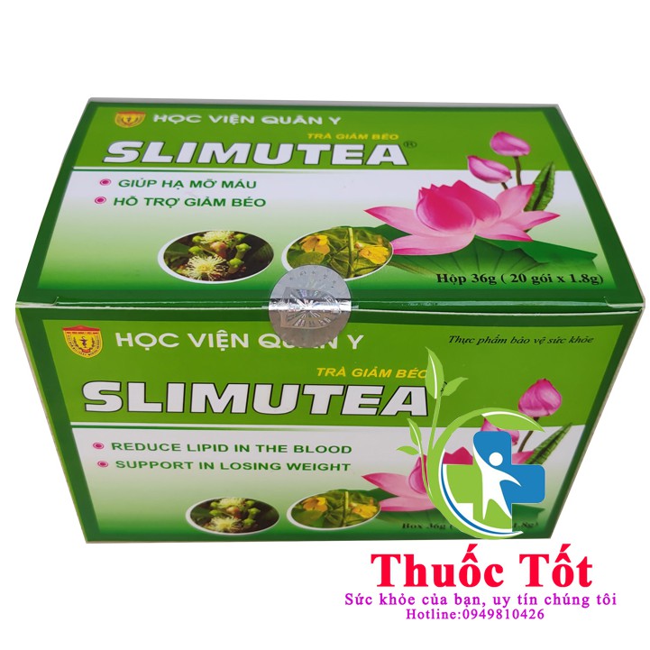 [ Chính Hãng] Trà giảm cân Slimutea HVQY hộp 20 gói | BigBuy360 - bigbuy360.vn