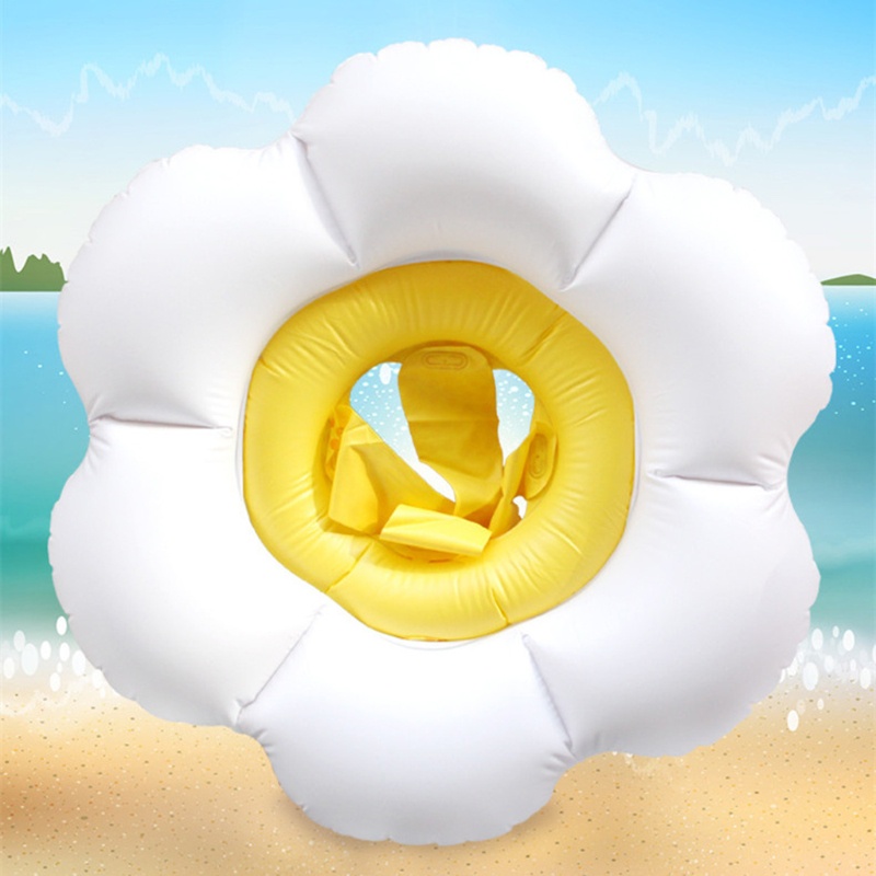 QQ Phao Bơi Dạng Vòng Tròn Dành Cho Bé Ngồi Ngoài Trời
