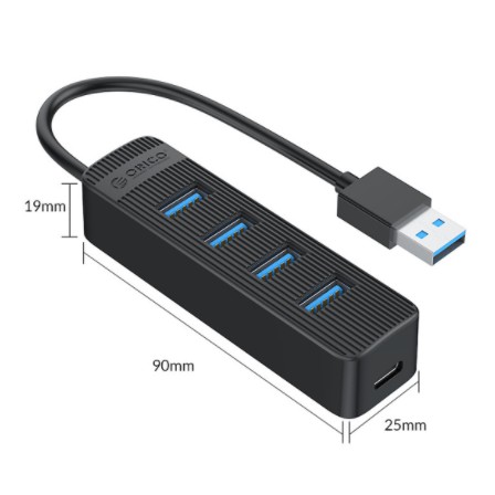 Bộ Hub Chia 4 Cổng USB 3.0 Orico MH4U