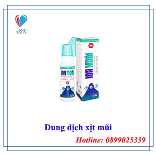 Dung dịch vệ sinh mũi ion muối Fujiwa 90ml