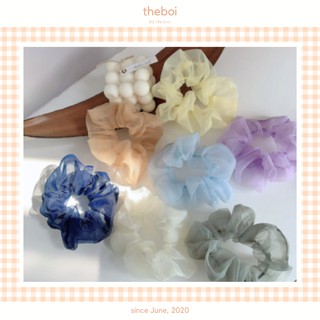 Dây Buộc Tóc - Cột Tóc Vải Scrunchies Voan SC06