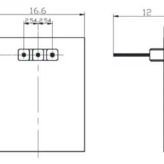Nút bấm cảm ứng điện dung có đèn