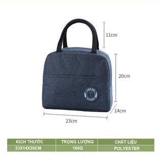 TÚI ĐỰNG HỘP CƠM CAO CẤP LUNCH BAG