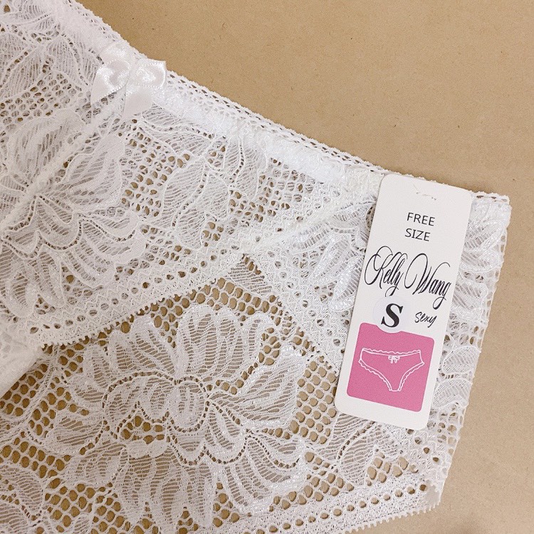 [KELLYWANG] (ảnh thật )TG003 - QUẦN REN (CẠP VỪA)  CAO CẤP