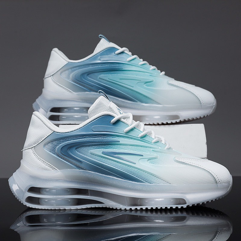 Giày nam thể thao sneaker đế đệm khí tăng chiều cao phong cách hàn ( 2 mầu )