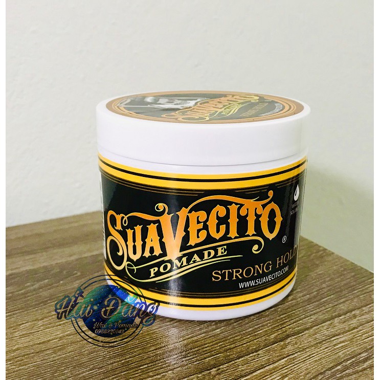 [Hàng Nhập Khẩu] Sáp vuốt tóc SUAVECITO POMADE FIRME STRONG HOLD - 113gr - Chính hãng