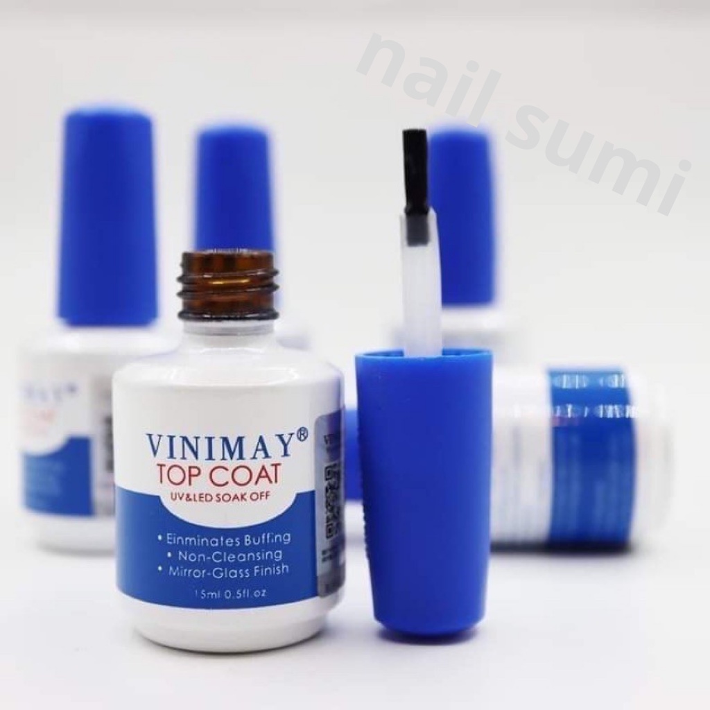 Top bóng vinimay chính hãng 15ml , top phủ bóng nail