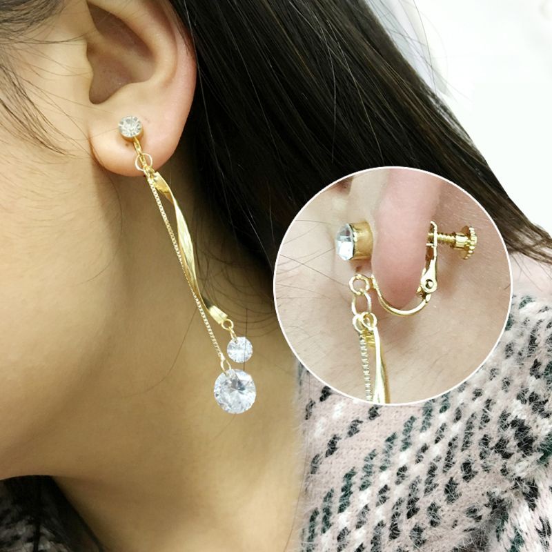 Kẹp Gắn Bông Tai An Toàn Không Gây Dị Ứng Không Phai Màu Dùng Làm Trang Sức DIY