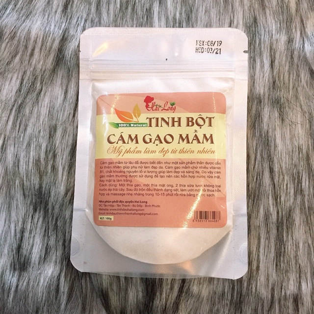 [ Làm Đẹp Tự Nhiên ] Tinh Bột Cám Gạo Mầm Làm Đẹp Từ Thiên Nhiên