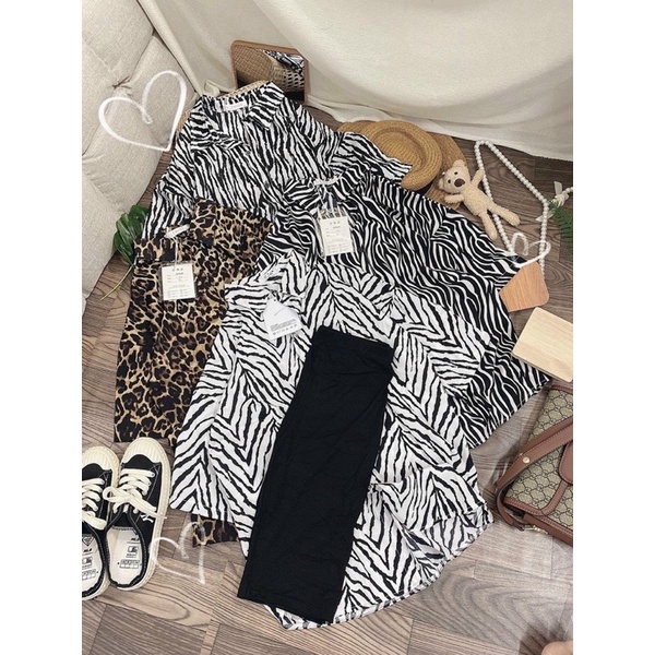 ÁO SƠMI BEO ( CÓ BÁN LẺ QUẦN NGỐ PHỐI SET ) | BigBuy360 - bigbuy360.vn