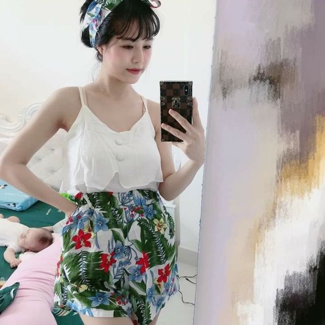 Set hai dây đũi kèm dây cột tóc siêu cute, mùa hè nắng nóng không còn gì thú vị hơn khi bạn sở hữu ngay một set như này