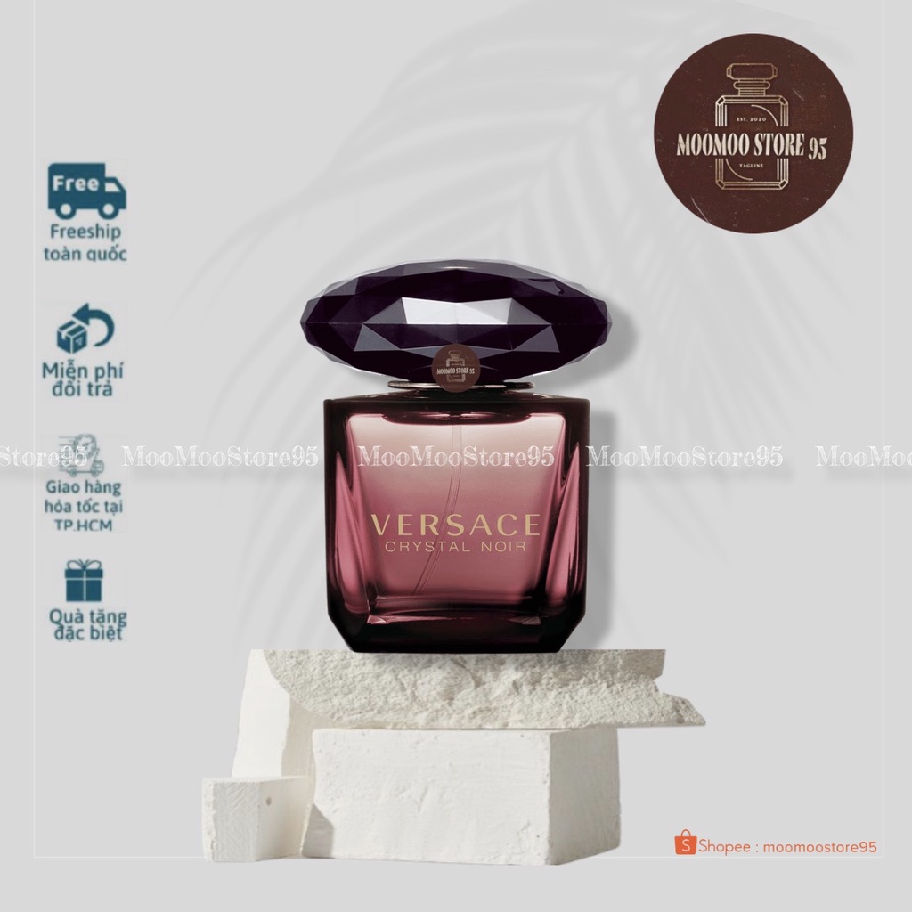 -𝐌𝐨𝐨𝐌𝐨𝐨- 𝐕𝐞𝐫𝐬𝐚𝐜𝐞 Crystal Noir | Nước hoa nữ | Gợi cảm, Thanh lịch, Nữ tính