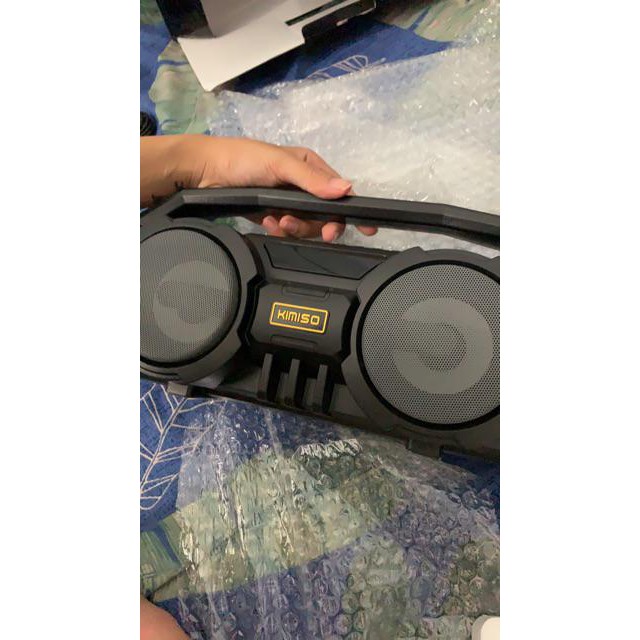 [Mã ELHACE giảm 4% đơn 300K] Loa Bluetooth KIMISO KM-S1 Tặng kèm một micro karaoke trị giá 199k