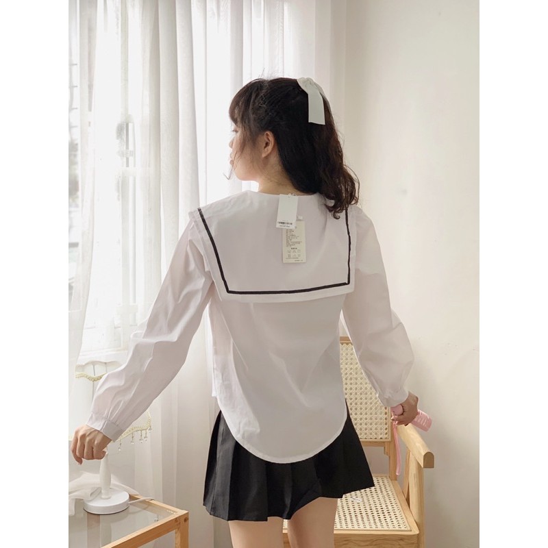 Áo sơ mi cổ thuỷ thủ