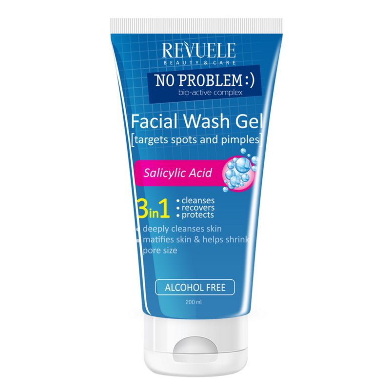 Gel rửa mặt REVUELE Salicylic acid 200ml