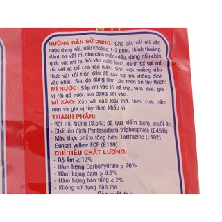 Mì Trứng Cao Cấp Safoco 500g