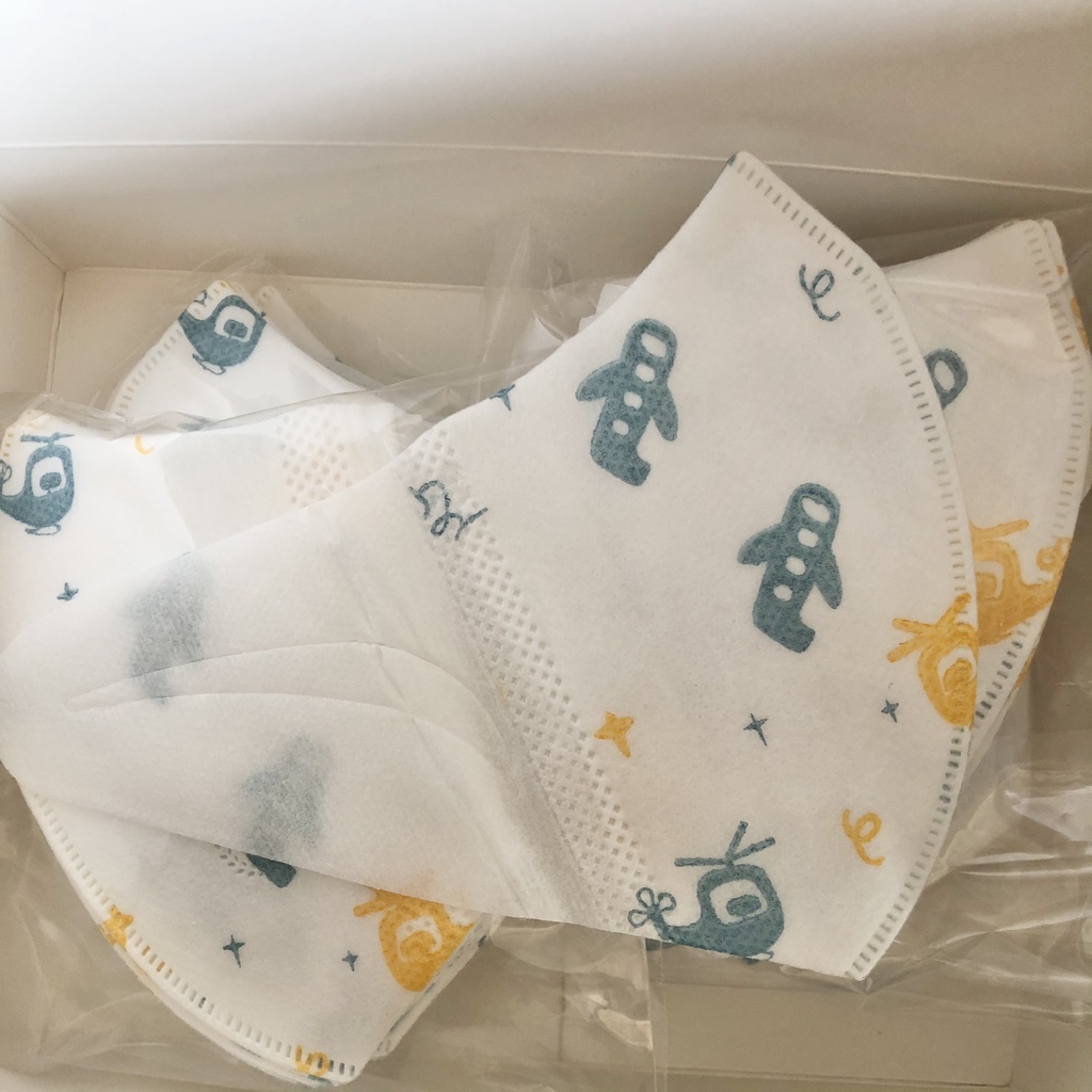 [ ẢNH THẬT ] Hộp 50 chiếc khẩu trang 3D mask trẻ em (3D mask cho bé)