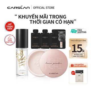 Bộ kem trang điểm Carslan dạng lỏng 50ml + 10g + 1gx3