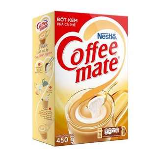 Bột kem Coffee Mate Nestlé hộp 450g, pha trà sữa , pha cà phê