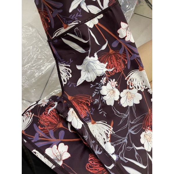 Quần tập yoga hoạ tiêt