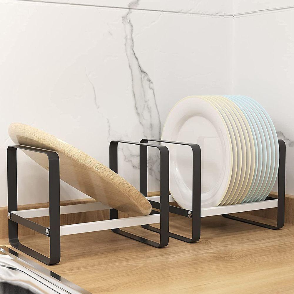 Giá Đỡ Bằng Thép Carbon Chống Trượt Sắp Xếp Gọn Gàng Cho Nhà Bếp