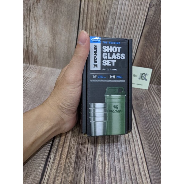 STANLEY ADVENTURE NESTING SHOT GLASS  bộ Cốc Bình