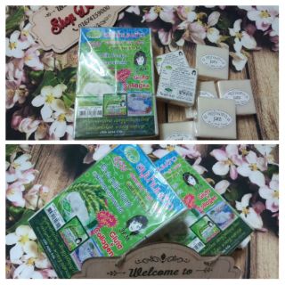 Combo 10 lố xà phòng cám gạo .hàng thái lan 100%