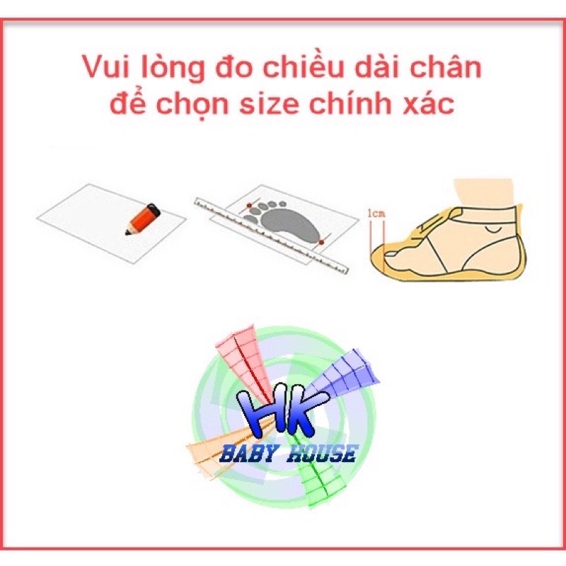 Giày công chúa nơ nhỏ xinh xắn cho bé gái size [22~31]