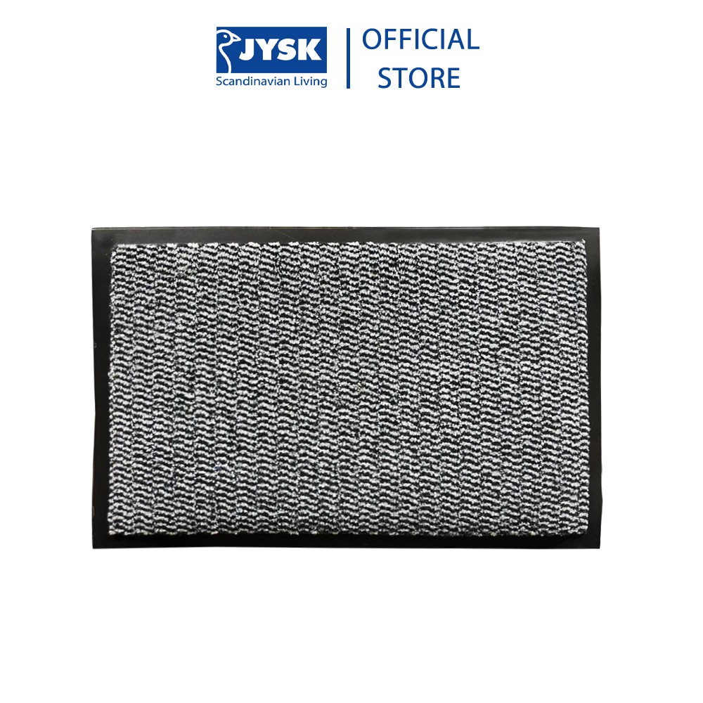Thảm trải cửa | JYSK Furu | polypropylene chống bẩn màu xám