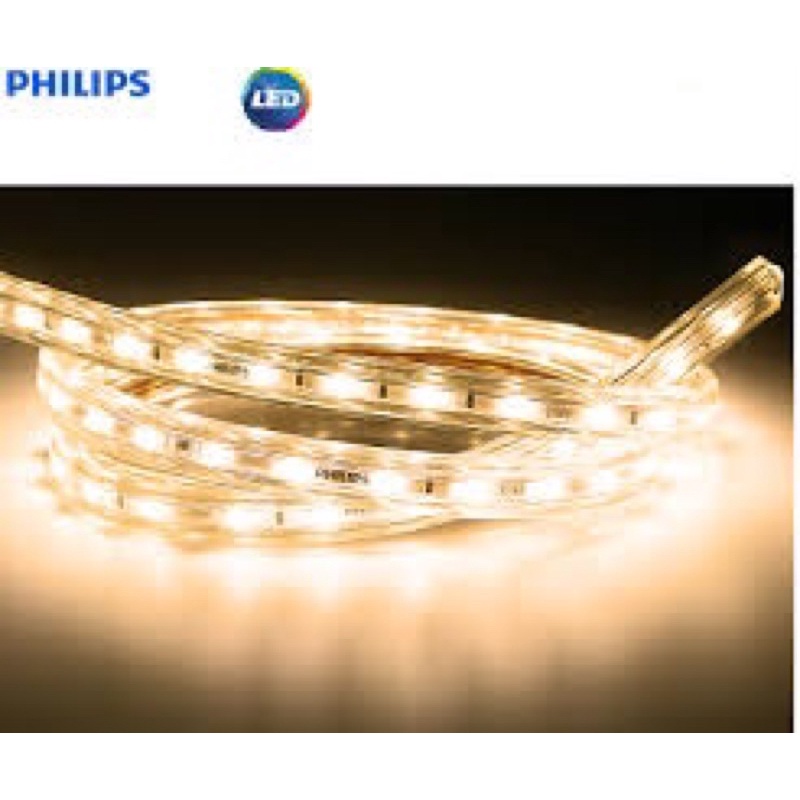 Đèn led dây 31162, công suất 8w/mét, nhãn hiệu Philips, ánh sáng vàng, trung tính