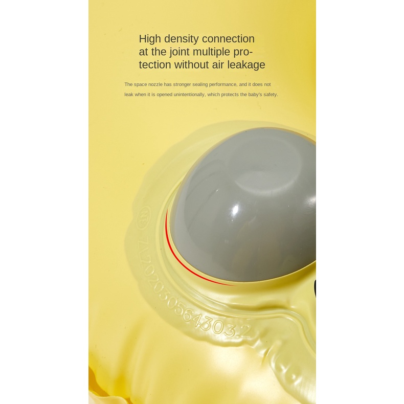 Lemonkid mẫu mới phao bơi trẻ em dụng cụ bơm phao bơi trẻ em nam nữ mùa hè biển chóng nước chóng rò rỉ hơi dụng cụ bơi lội 22105