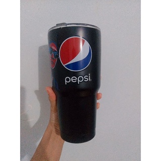 Ly giữ nhiệt Pepsi RapViệt 900ml (kèm ống hút)