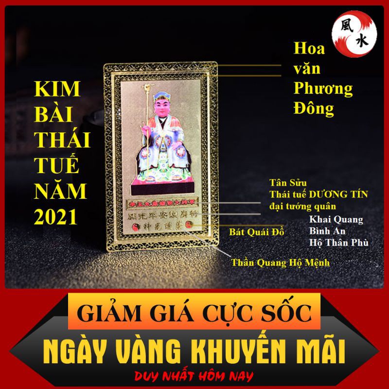 Kim Bài Thái Tuế 2021 Tân Sửu | BigBuy360 - bigbuy360.vn