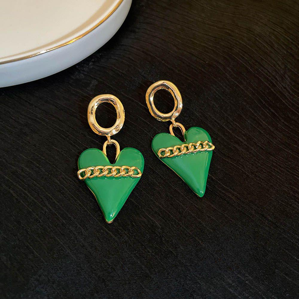 Khuyên Tai Dáng Dài Phong Cách Retro Sang Trọng Cho Nữ